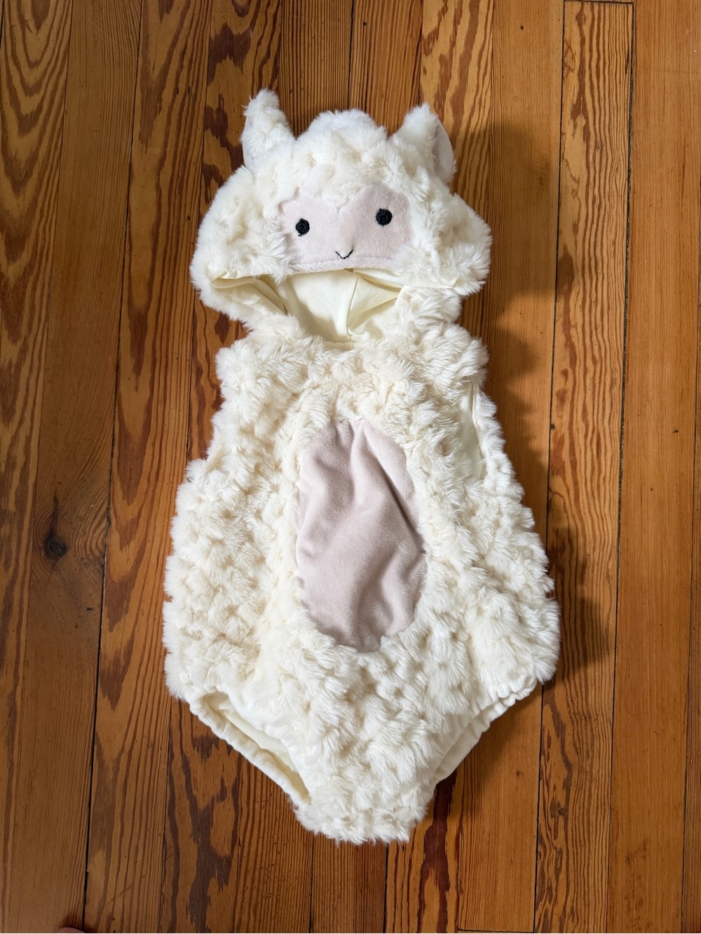 Pottery Barn Kids Baby Lamb Costume 6-12 Months Discontinued
